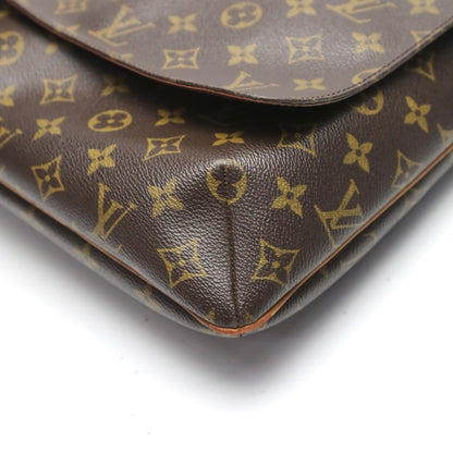 Louis Vuitton Louis Vuitton Shoulder Bag Monogram Musette Canvas M51256 Brown Lv