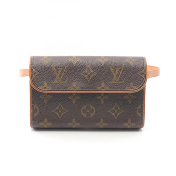 Louis Vuitton Florentine Pochette Monogram Waist Bag/Body Bag In Coated Canvas And Leather