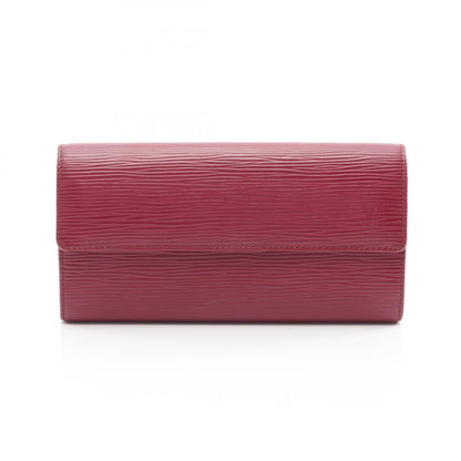 Louis Vuitton Sarah Portefeuille Bi-Fold Long Wallet In Epi Leather