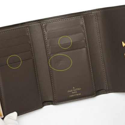 Louis Vuitton Louis Vuitton Portefeuille Capucines Compact M62159 Taurillon Leather Galle S-158671