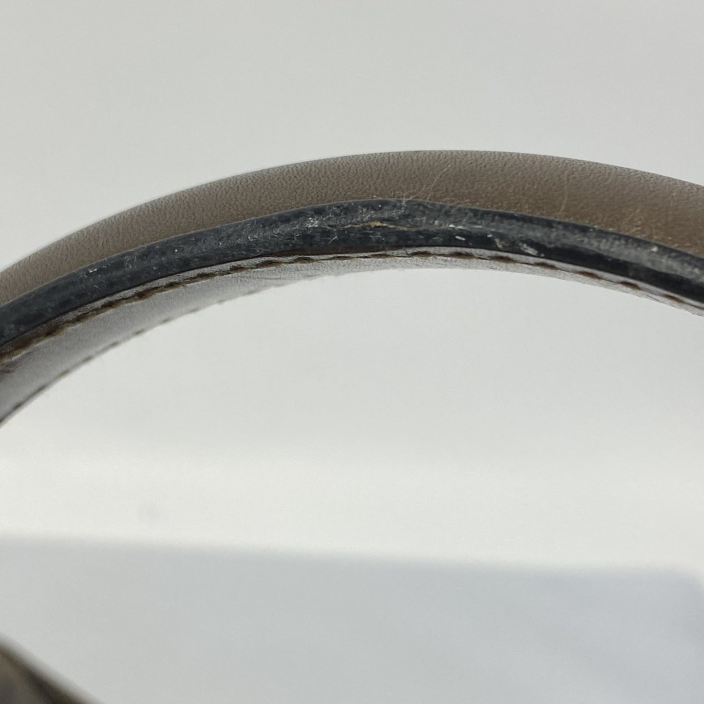 Salvatore Ferragamo Gancini Leather Handbag Brown