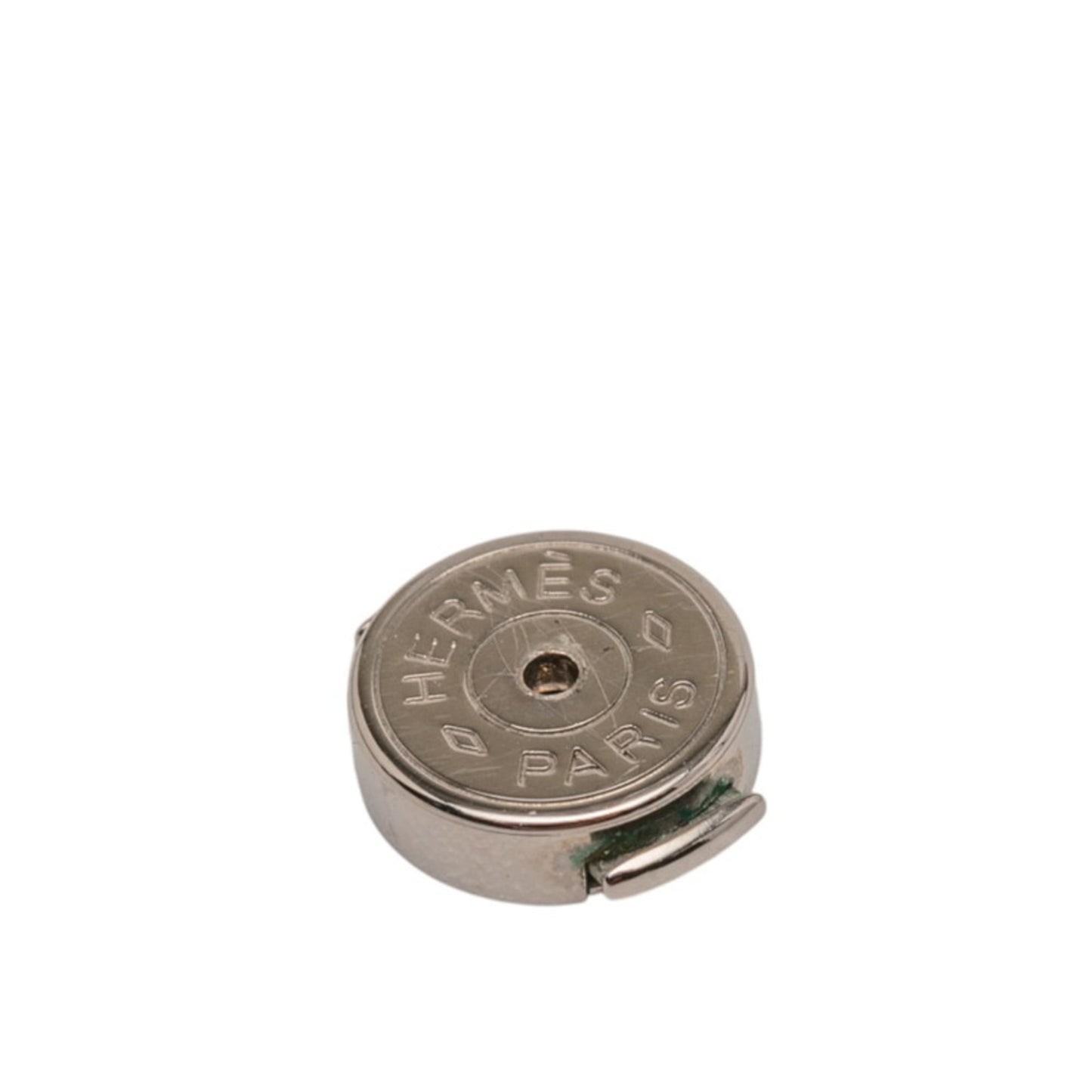 Hermes Herms Serie Dalva Stud Earrings In Silver