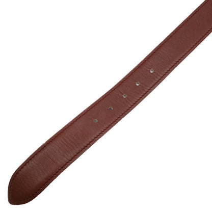 Cartier Belt Santos Bordeaux Red