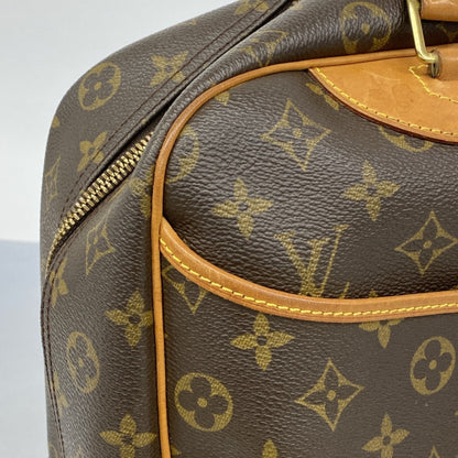 Louis Vuitton Monogram Deauville Handbag M47270 Brown