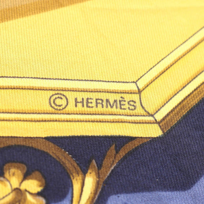 Hermes Herms Dies Et Hore Carr 90 Silk Scarf