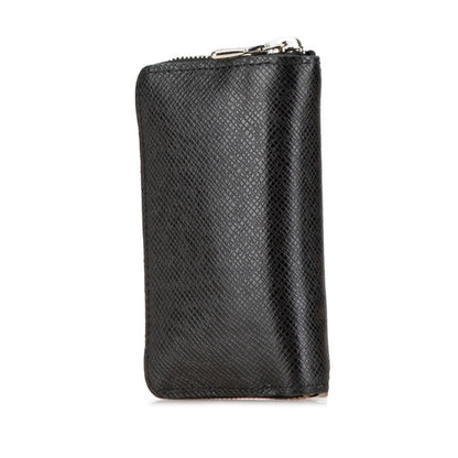 Louis Vuitton Taiga Zippy Coin Purse Case M32832 Ardoise Black Leather