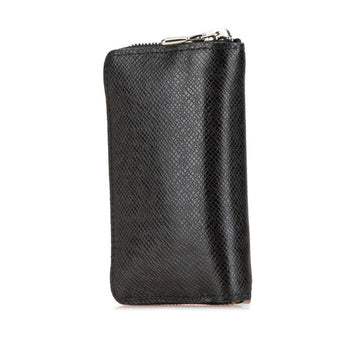 Louis Vuitton Taiga Zippy Coin Purse Case M32832 Ardoise Black Leather