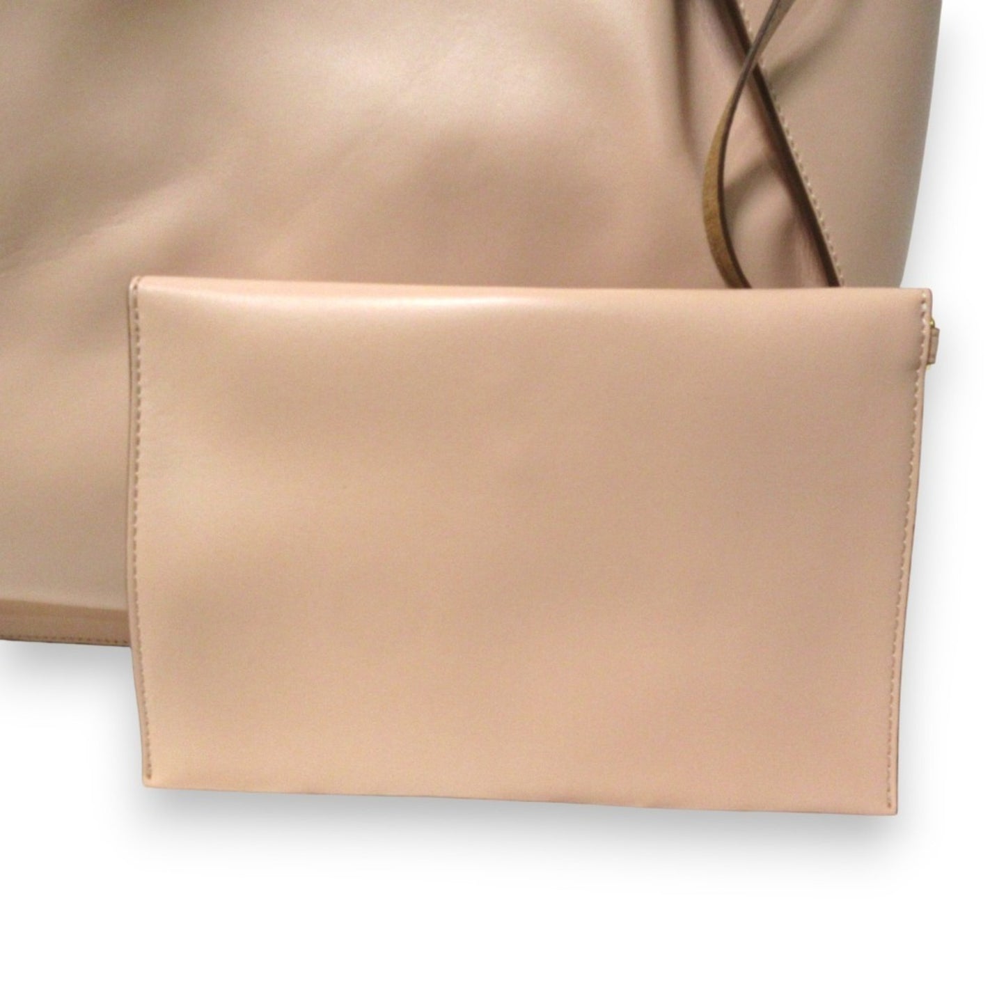 Stella Mccartney Eco-Leather Perforated Logo Tote Bag 513860 Pink Beige