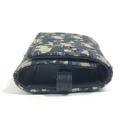 Christian Dior Dior Logo Oblique 6-Ring Key Case