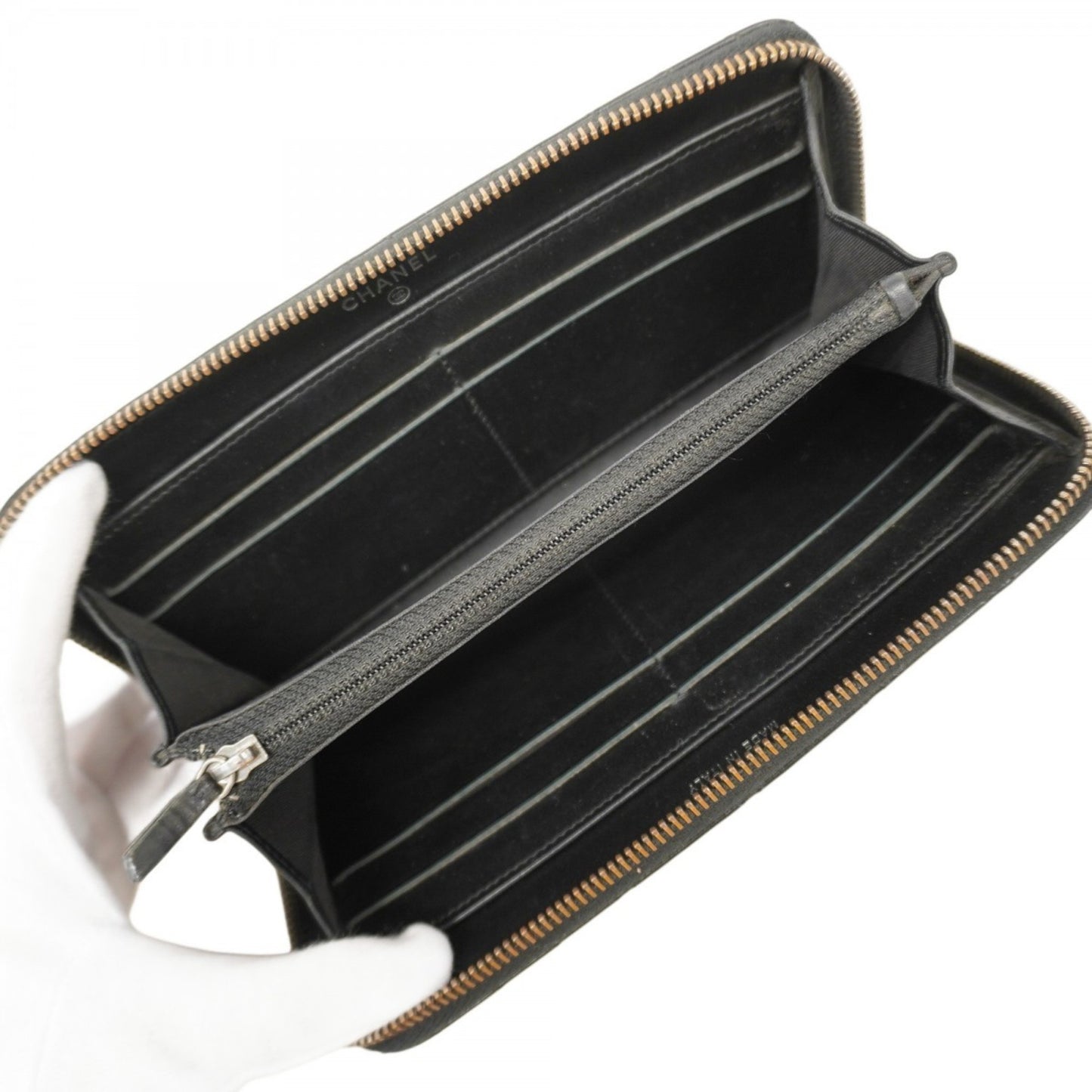 Chanel Matelasse Calfskin Long Wallet