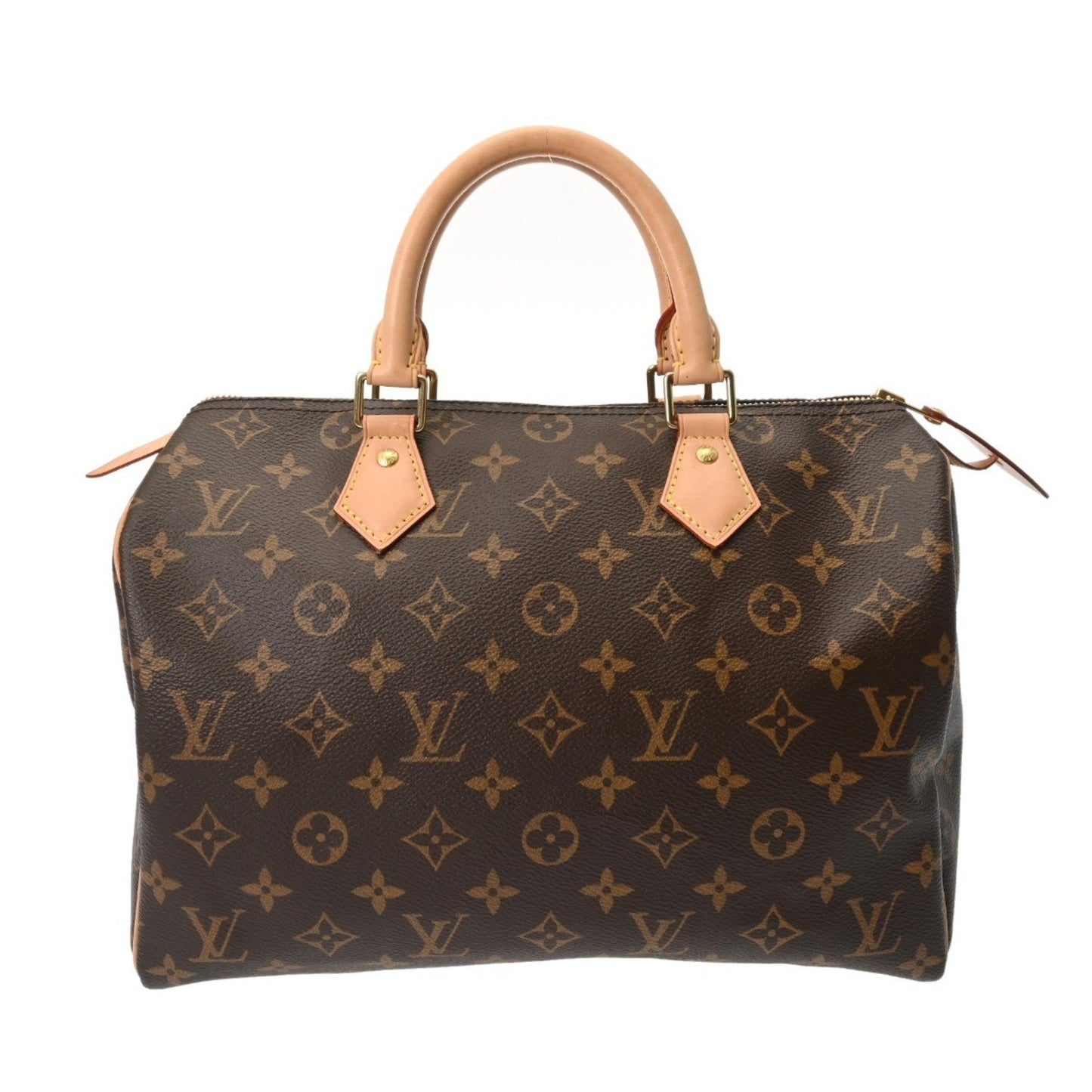 Louis Vuitton Monogram Speedy 30 New Model Brown M41108