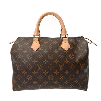 Louis Vuitton Monogram Speedy 30 New Model Brown M41108