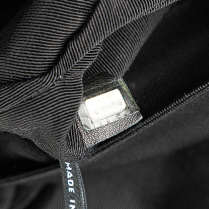 Chanel 2.55 Chocobar Chain Shoulder Bag In Black Lambskin