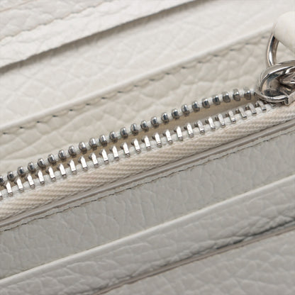 Maison Margiela 4-Stitch Chain Wallet Leather Bifold Crossbody Shoulder Bag