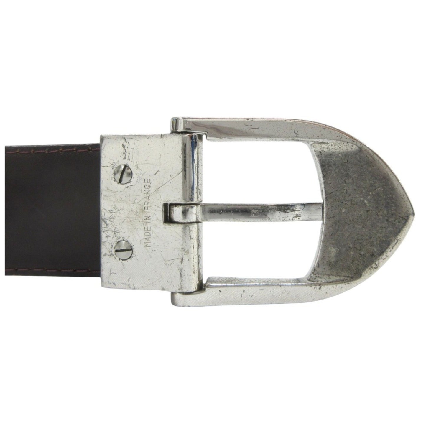 Louis Vuitton Taiga Santur Classic Leather Belt