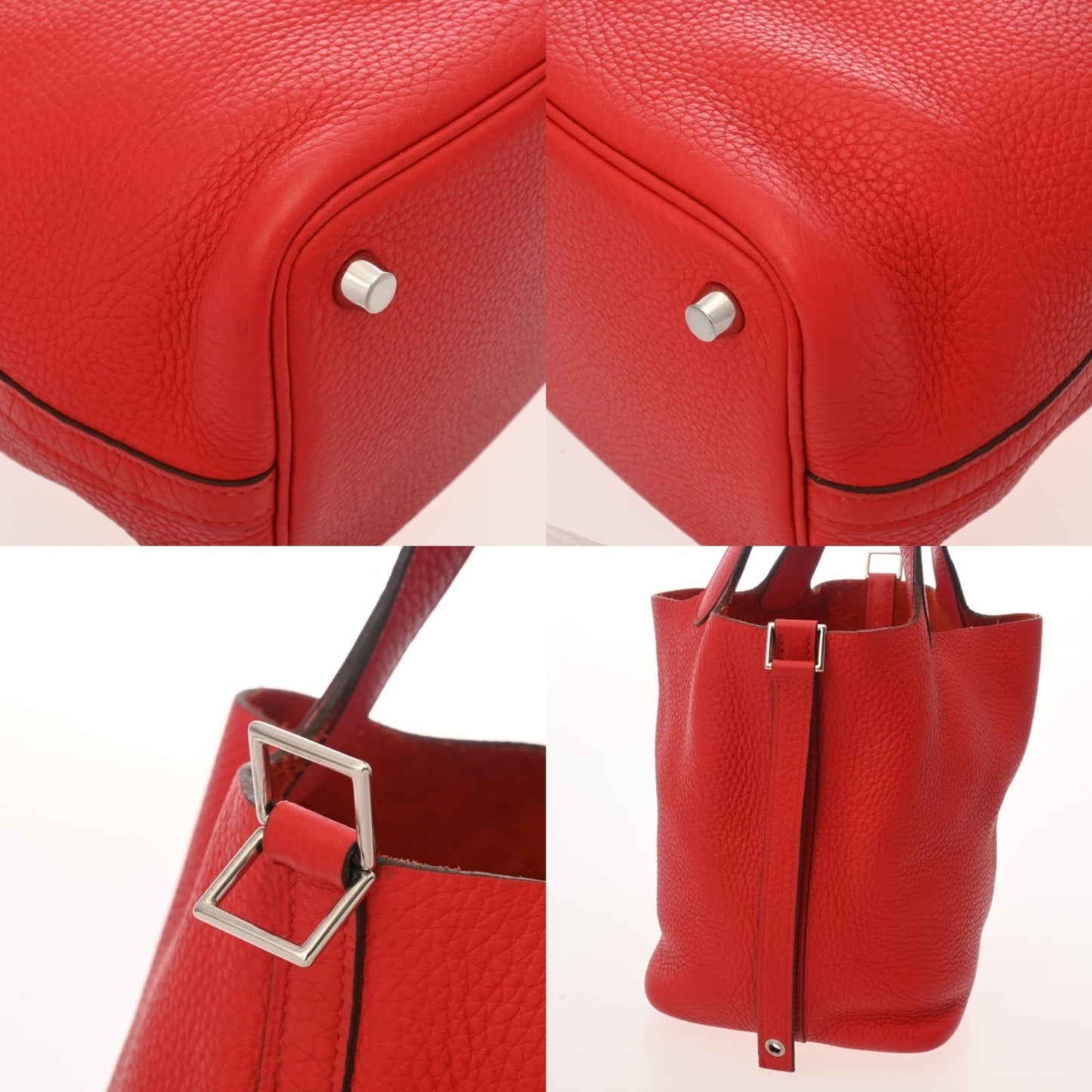 Hermes Picotin Lock Pm Rouge Coupe D Stamp (Circa 2019)