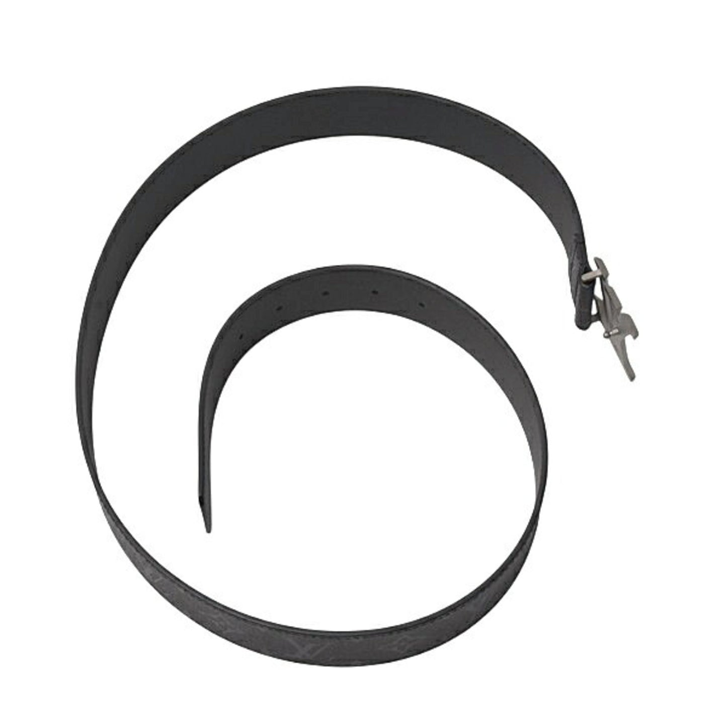 Louis Vuitton Men'S Monogram Eclipse Belt With Pyramid Design