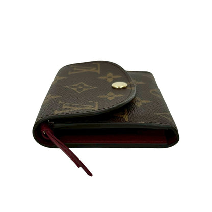 Unused Louis Vuitton Porte Monnaie Rosalie Monogram Leather Coin Case