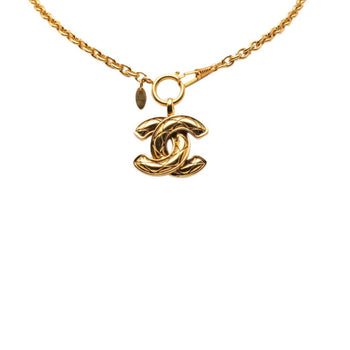 Chanel Matelasse Coco Mark Necklace