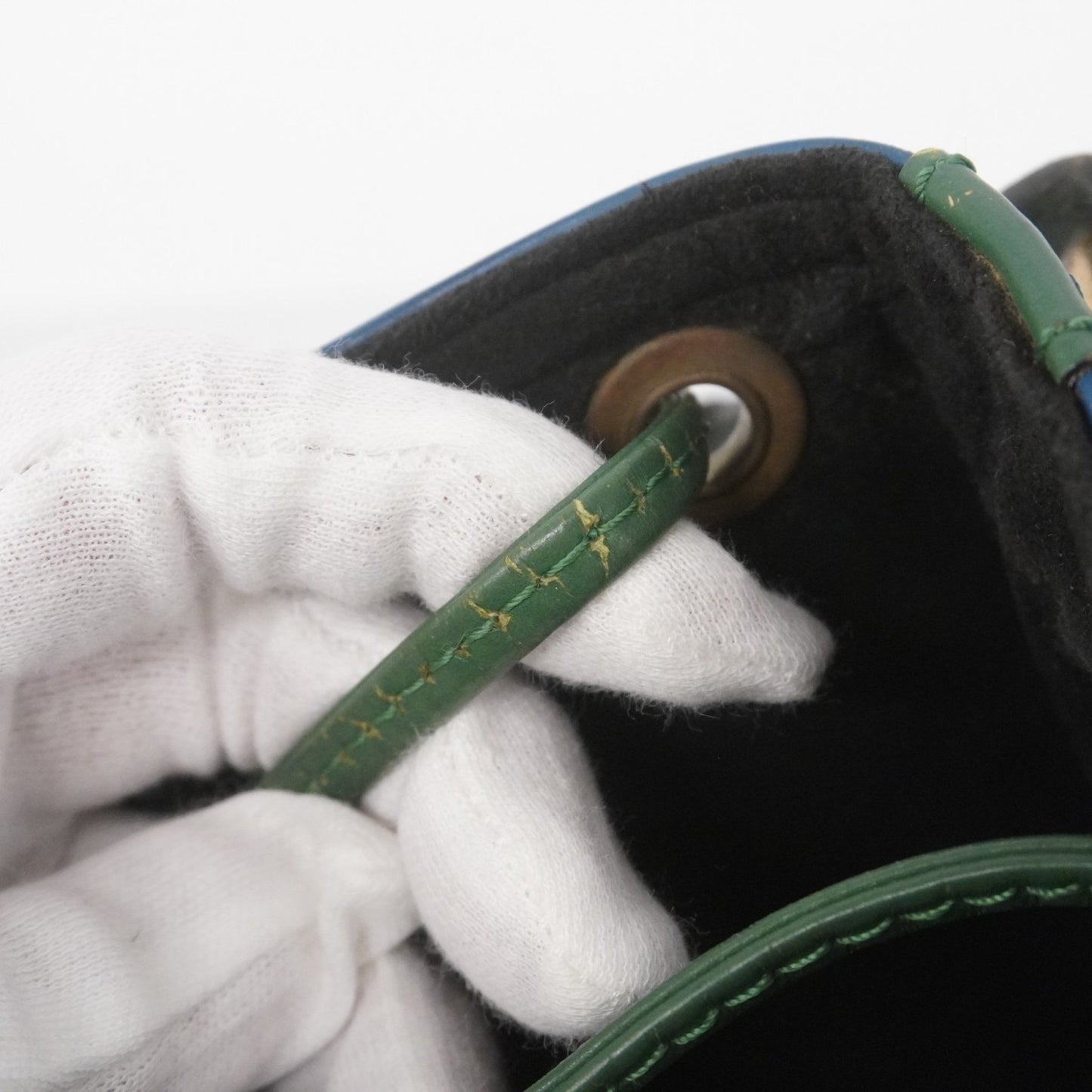 Louis Vuitton Epi Two-Tone Noe Shoulder Bag M44044 Toledo Blue