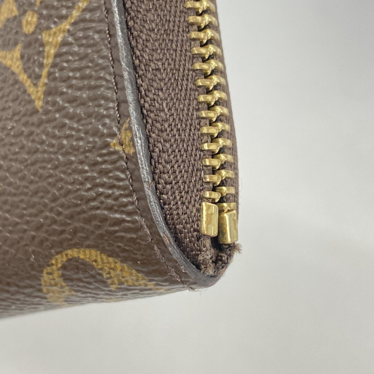 Louis Vuitton Monogram Zippy Coin Purse M60067 Brown