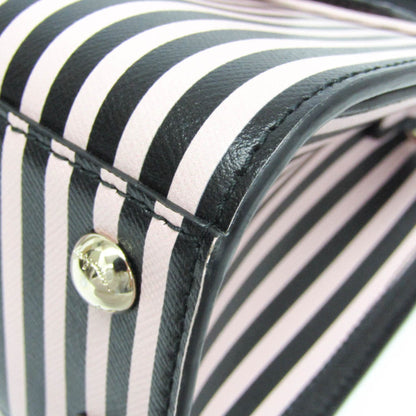 Salvatore Ferragamo Vara Striped 2-Way Bag Fz-21 1262 Women'S Leather Handbag