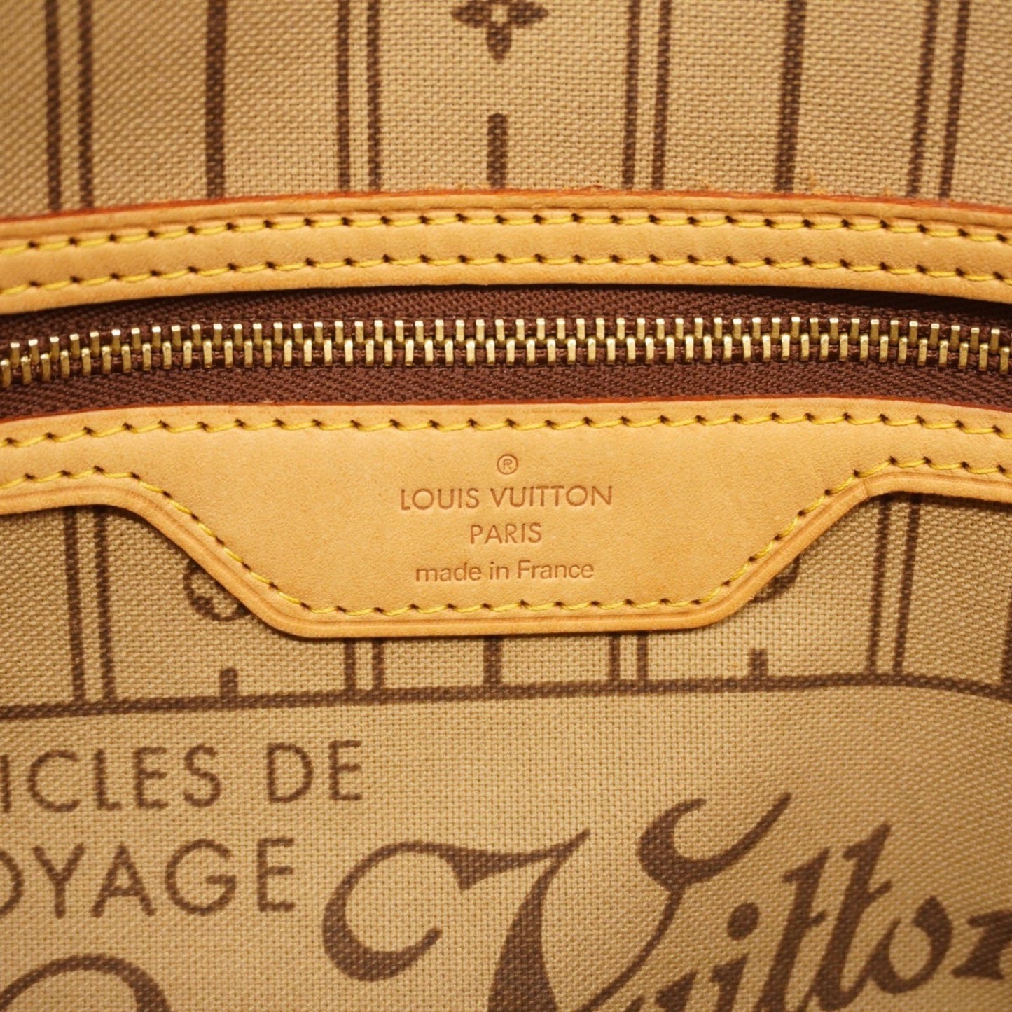 Louis Vuitton Monogram Neverfull Mm Tote Bag M40155 Brown