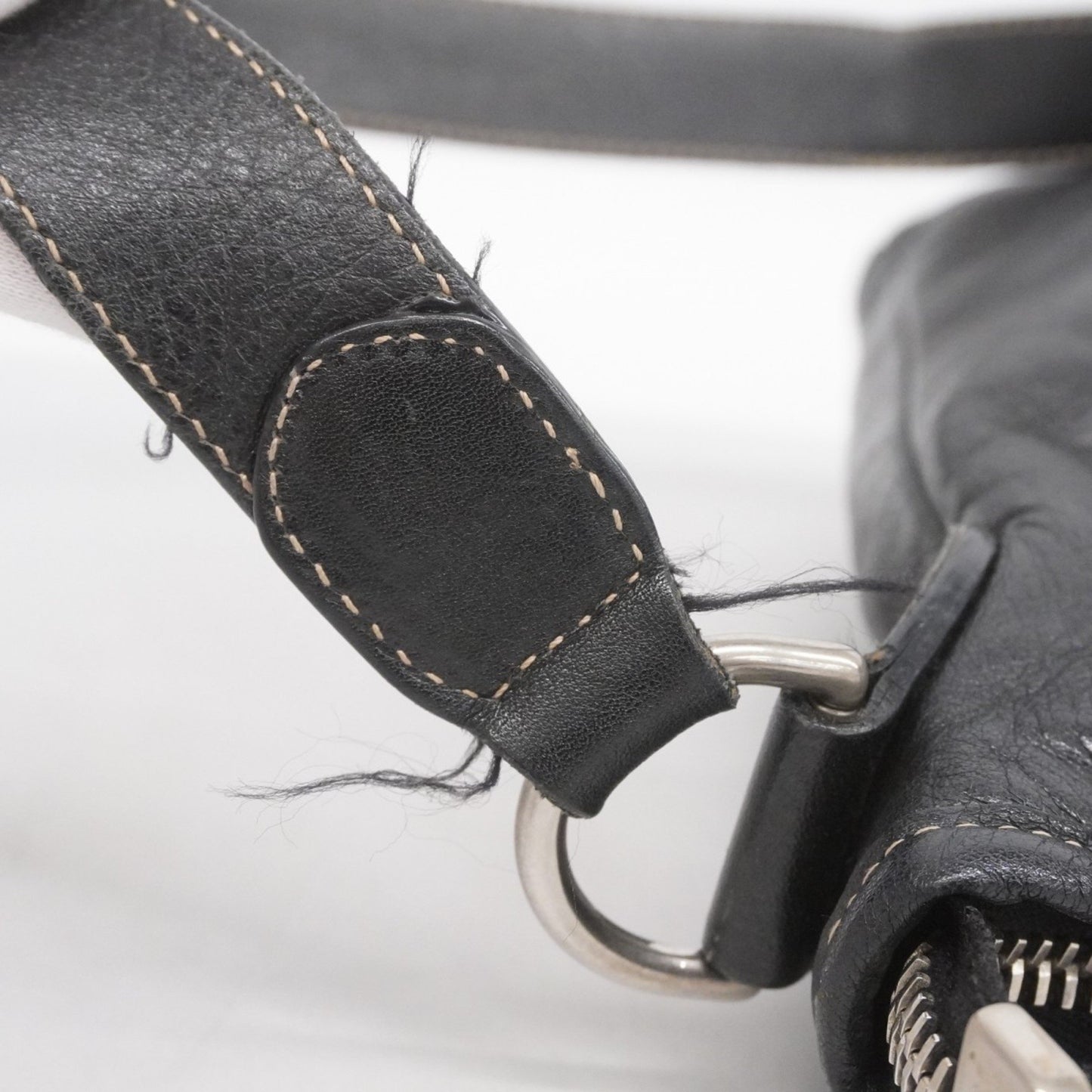 Gucci Shoulder Bag 190279 Leather Black