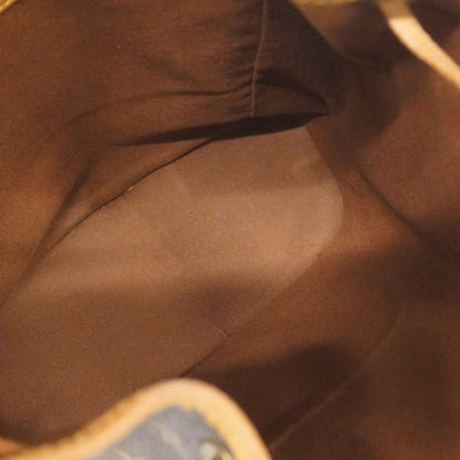 Louis Vuitton Monogram Montsouris Mm Backpack M51136 Brown