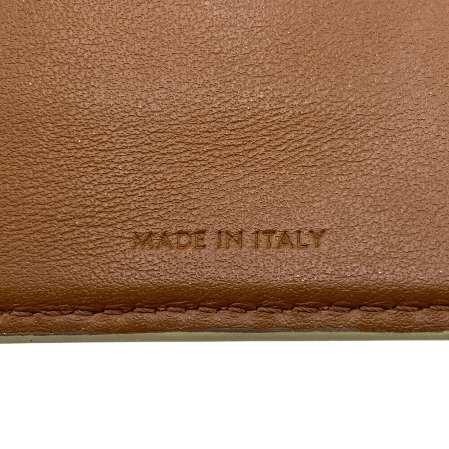 Celine Small Flap Wallet Compact Triomphe Trifold White