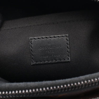 Louis Vuitton S-Lock Messenger Handbag In Coated Canvas And Leather With Monogram Macassar