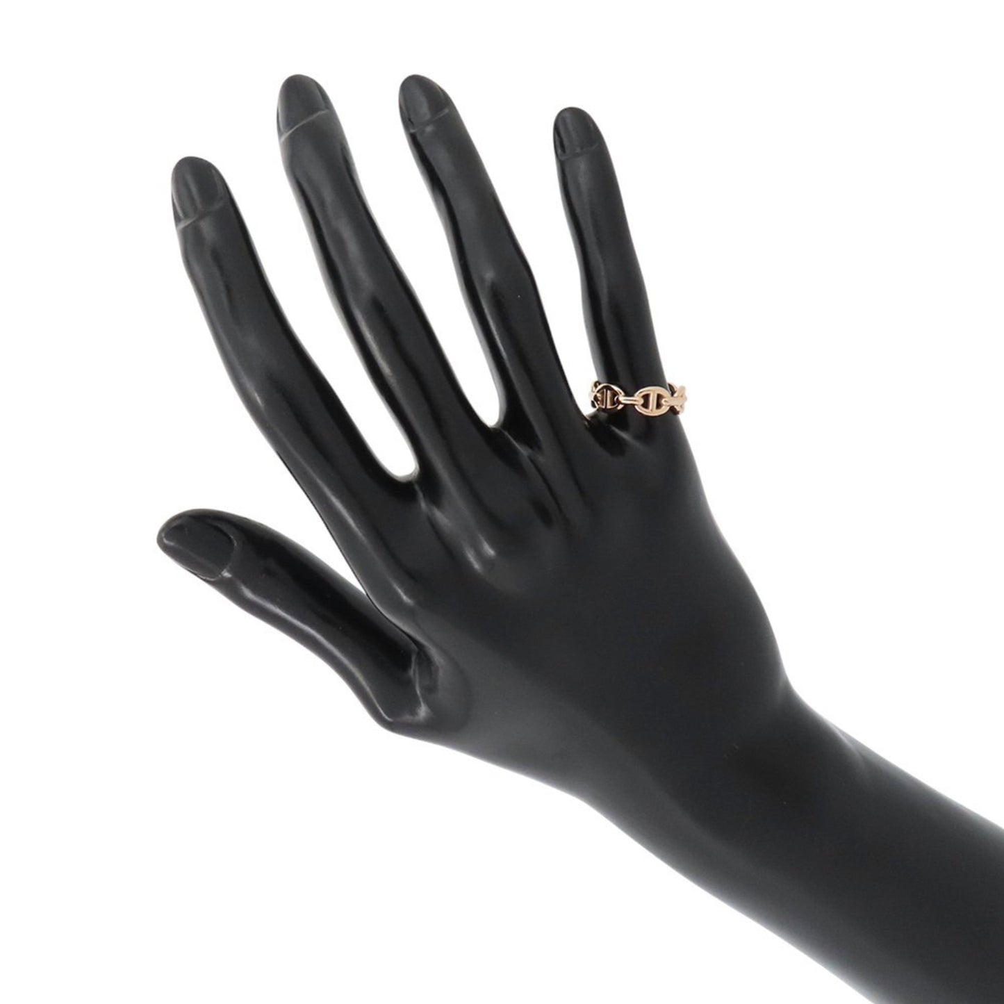 Hermes Herms Chaine D'Ancre Enchainee Pm Ring