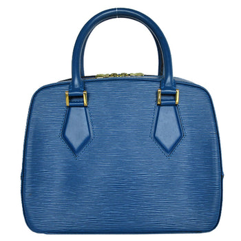 Louis Vuitton Louis Vuitton Handbag Epi Sablon Leather Toledo Blue