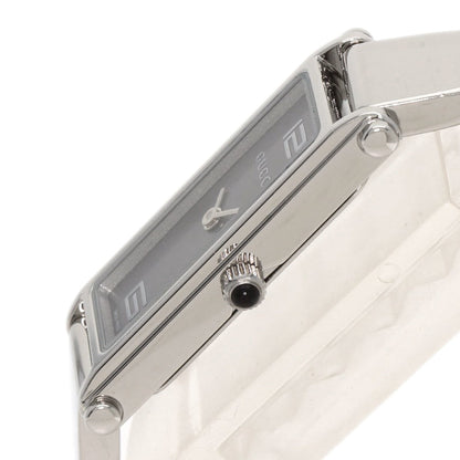 Gucci 1500L Square Face Watch Stainless Steel Ss