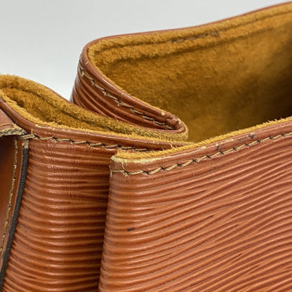 Louis Vuitton Epi Sac De Paul Pm Shoulder Bag M80203 Kenya Brown