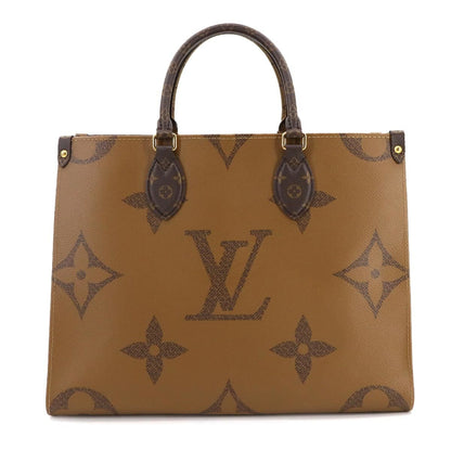 Louis Vuitton Giant Monogram Onthego Mm 2-Way Tote/Shoulder Bag M45321 Rfid