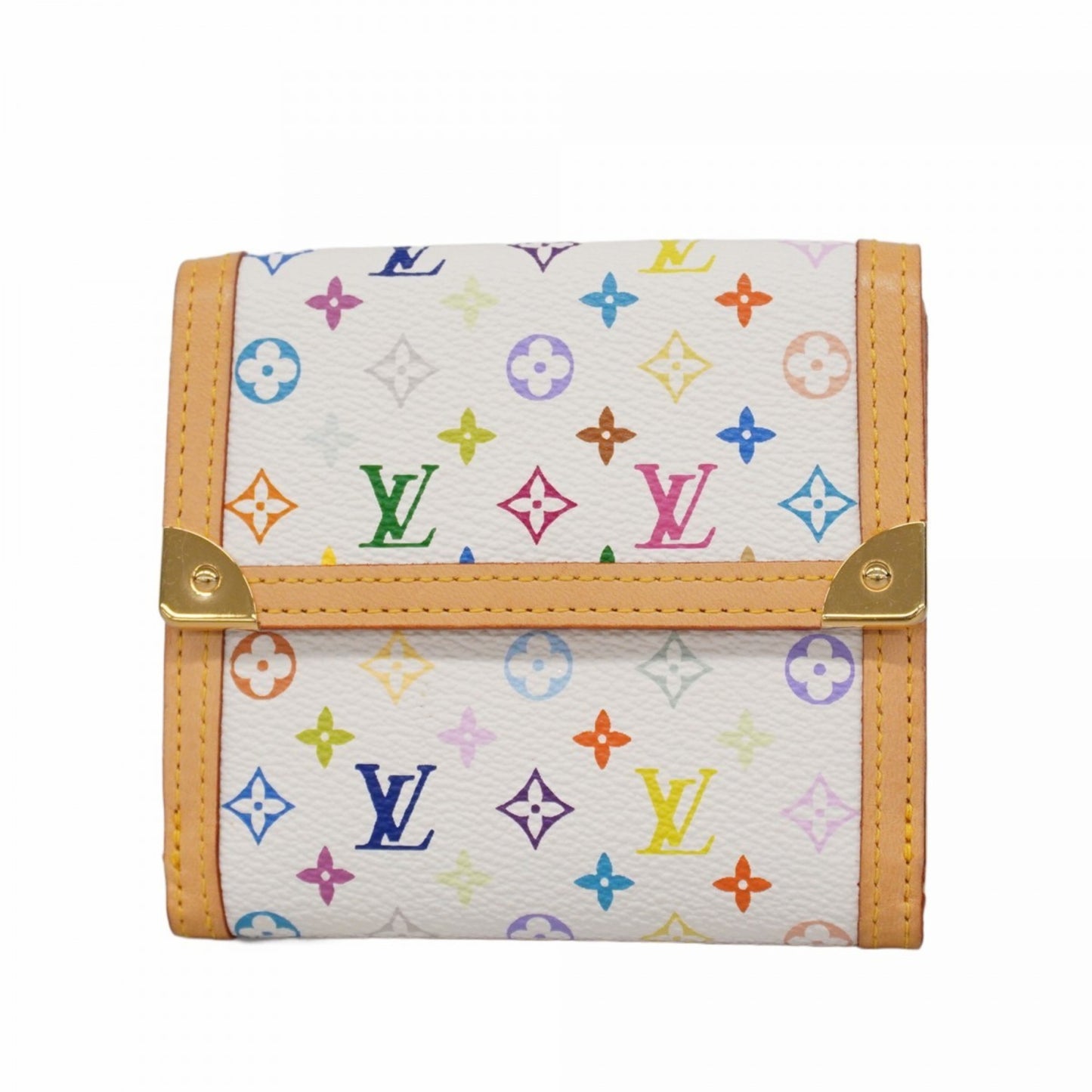 Louis Vuitton Monogram Multicolore Tri-Fold Wallet