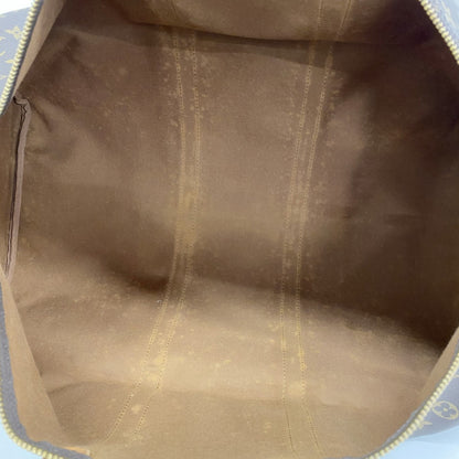 Louis Vuitton Monogram Keepall 55 Boston Bag M41424 Brown