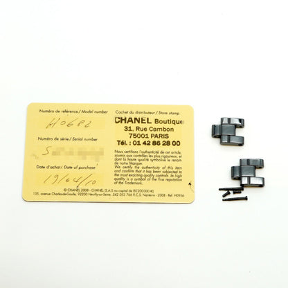 Chanel J12 H0682 Black Dial