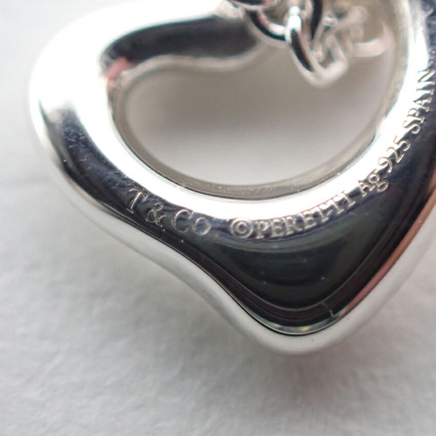 Tiffany Ag925 Mini Heart Pendant Necklace
