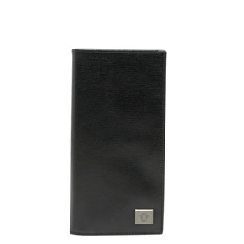 Versace Medusa Long Wallet Black Leather