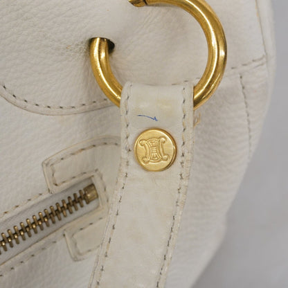 Celine Handbag Leather White
