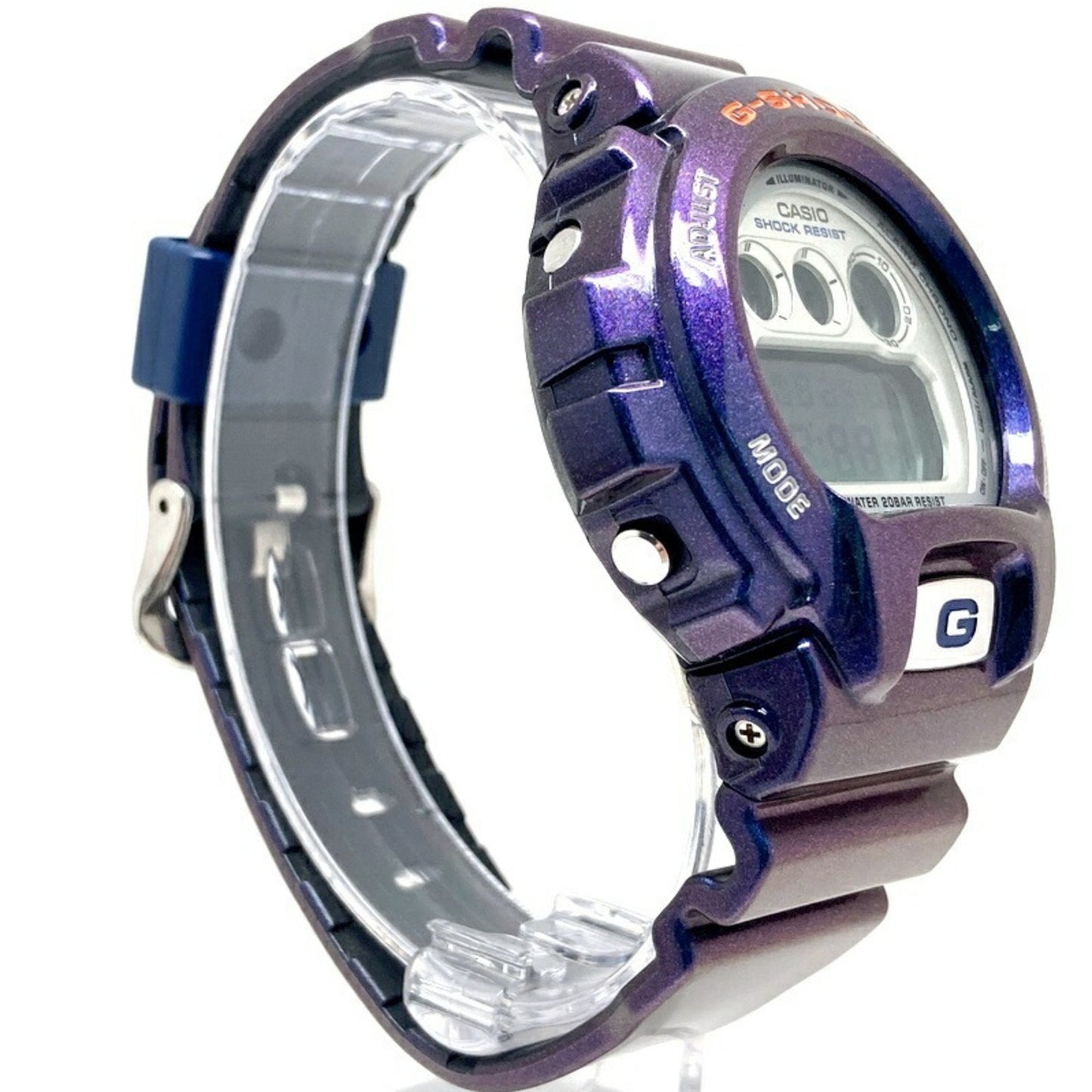 G-Shock Casio Dw-6900Fl-6M Metallic-G Watch With Polarized Metallic Paint