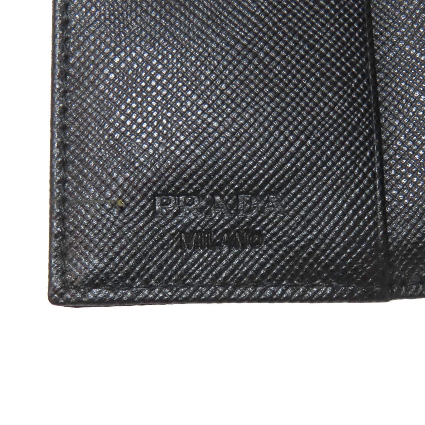 Prada Logo Metal Key Case