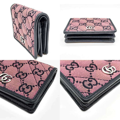 Leather - Gucci Wallet (Bi-Fold) Gg Canvas