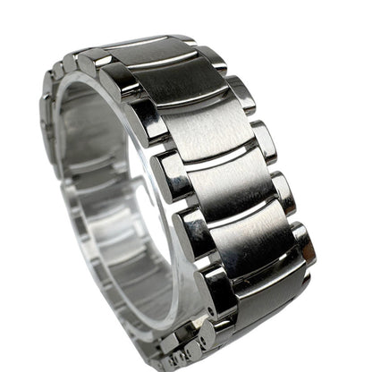 Bvlgari Watch Ashoma Stainless Steel Silver Black