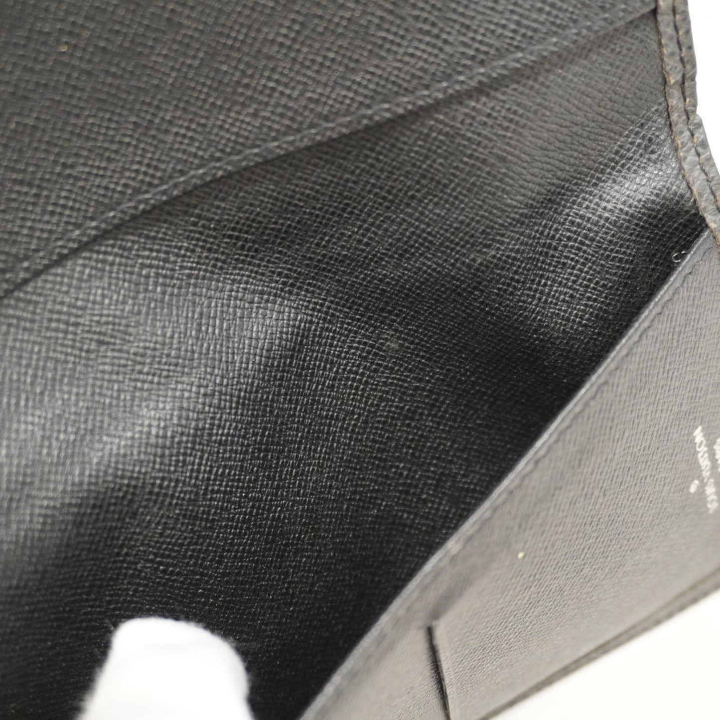 Louis Vuitton Taiga Agenda Poche Planner Cover R20425 Ardoise