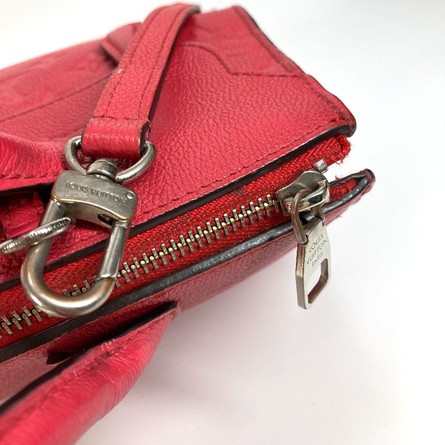 Louis Vuitton M42711 Monogram Empreinte Pont Neuf Mm Bag 2Way Shoulder Crossbody Handbag Leather