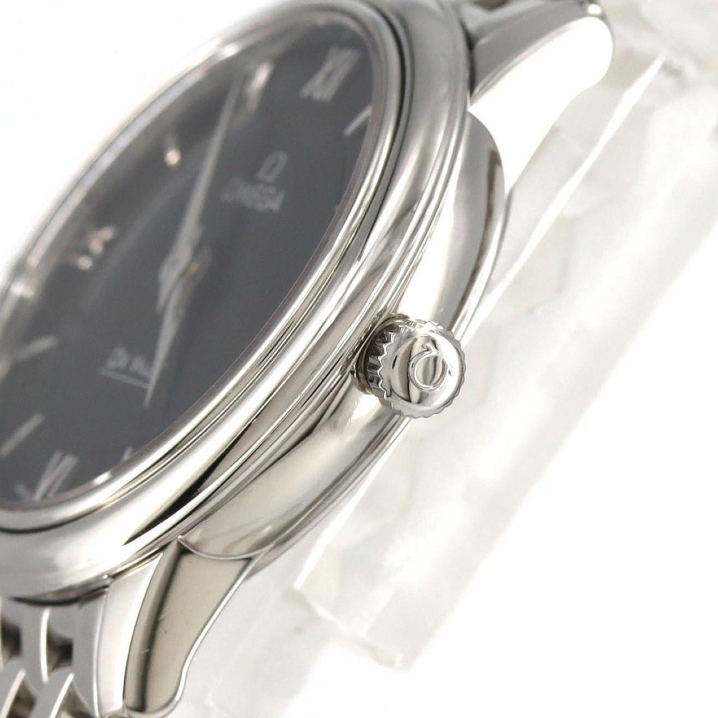 Omega De Ville Prestige 424.10.27.60.01.001 Stainless Steel Quartz Watch