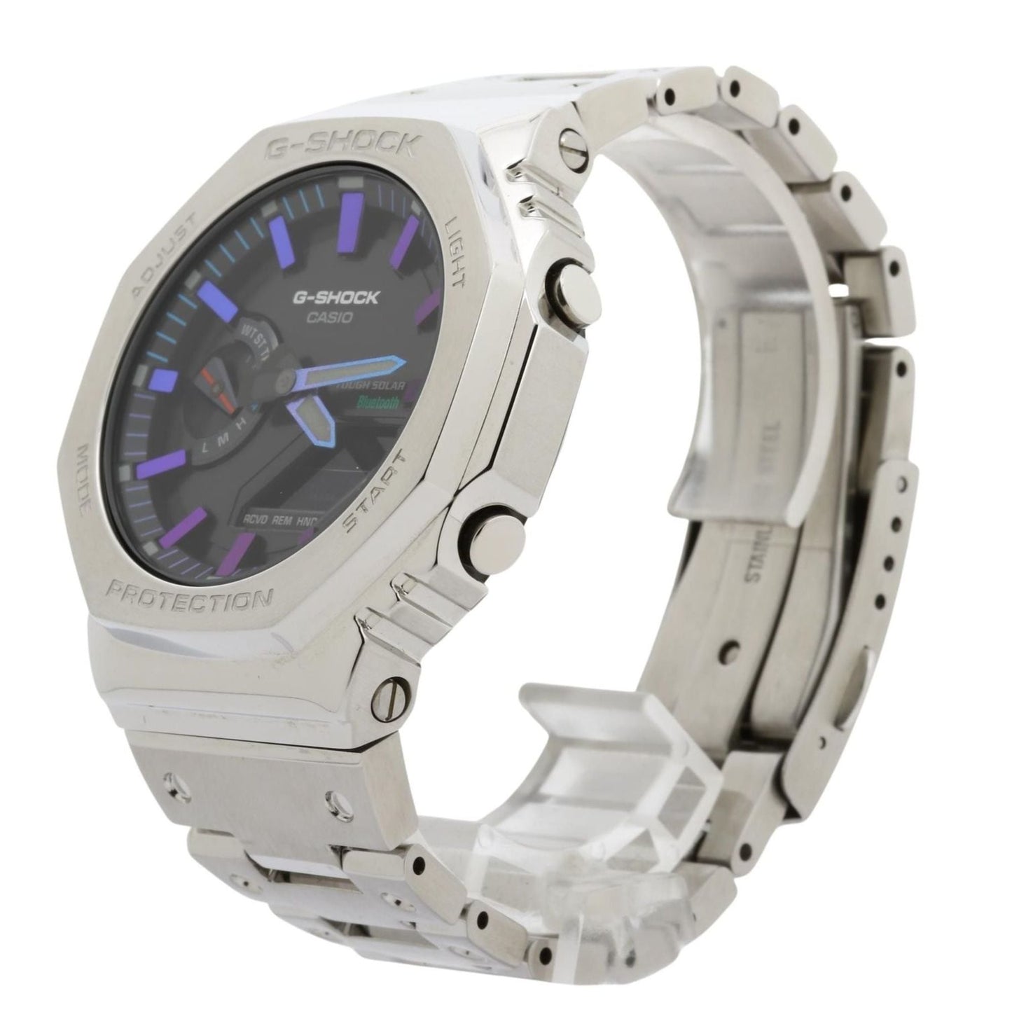 Casio Gshock Masterpiece Design Watch Gmb2100Pc1Ajf With Rainbow Accents